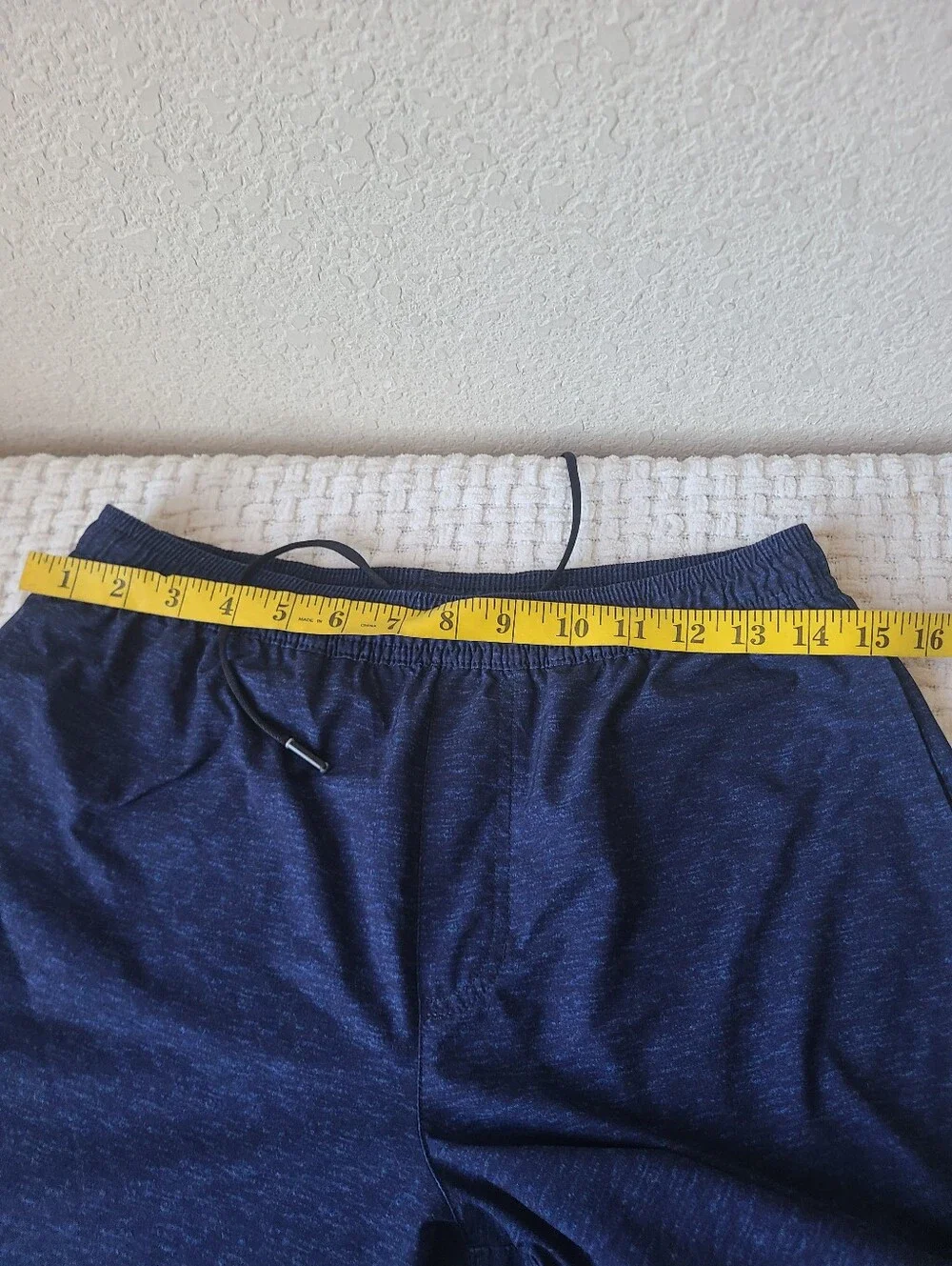 Chubbies Men's Athletic Drawstring Shorts Navy Men's Size M